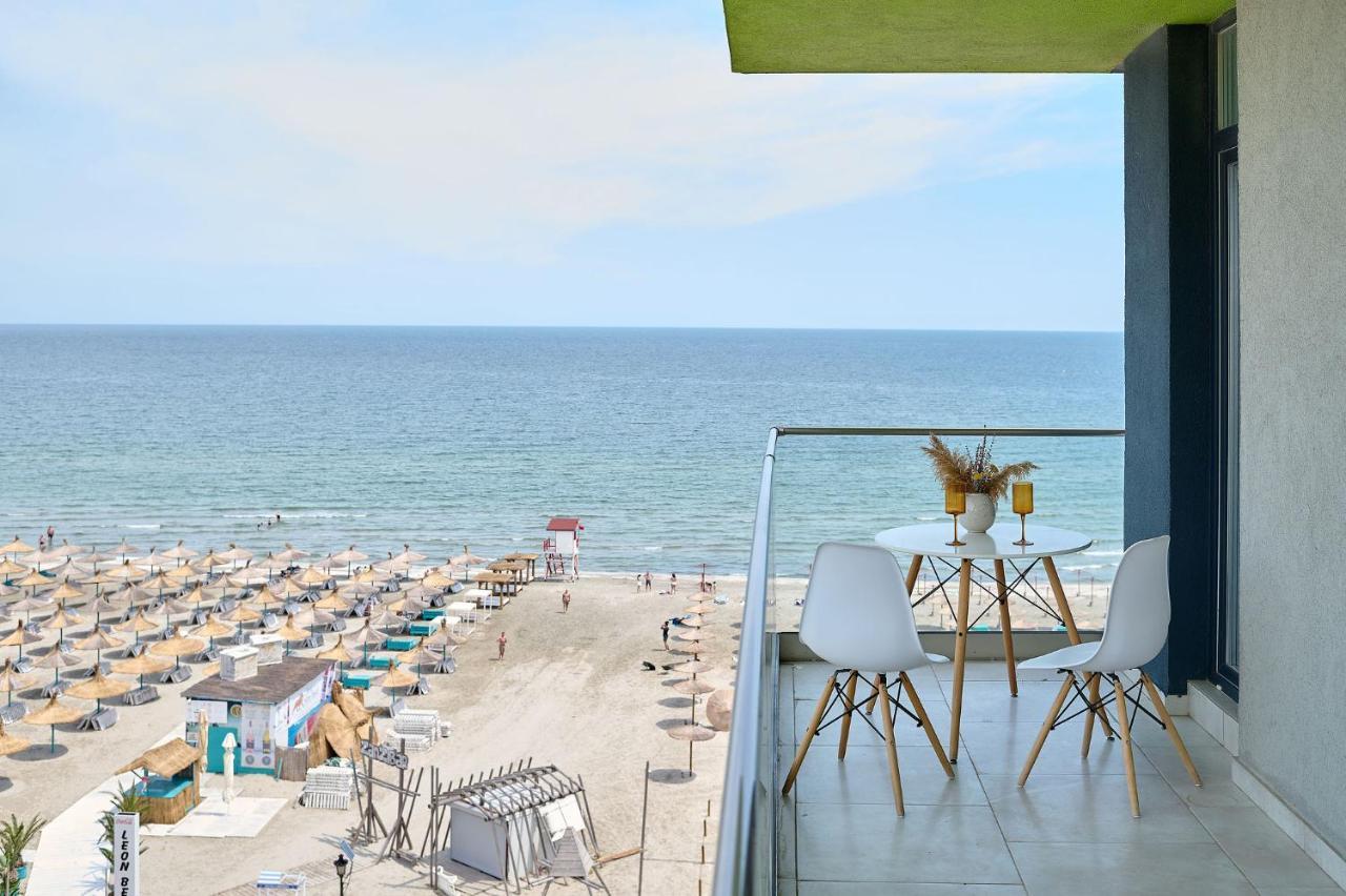 Paradise Sea View 2Bd Apt Spa N Pools Beach Resort Năvodari Exteriör bild